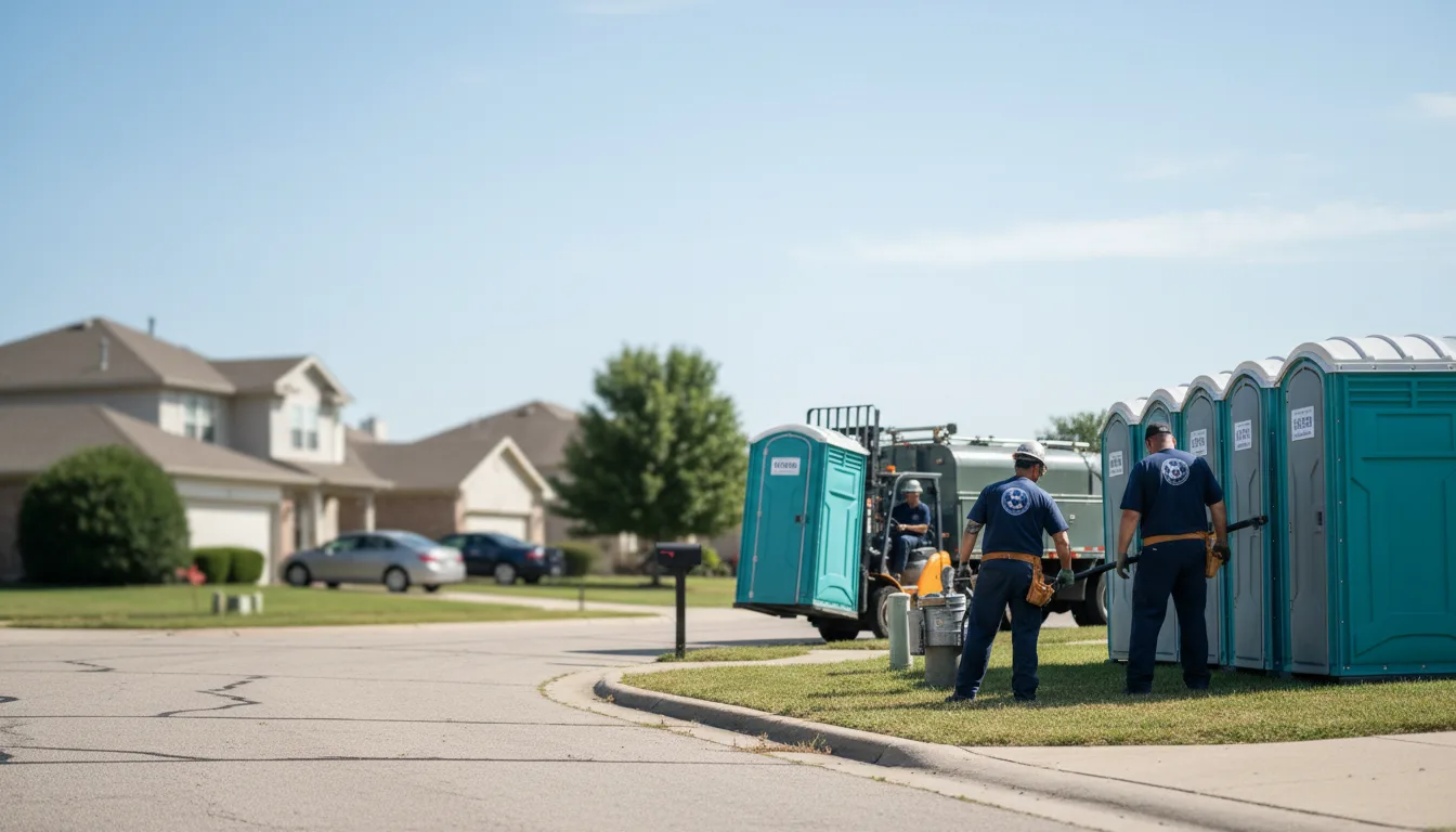 Porta Potty Rental in Ridott, IL near me